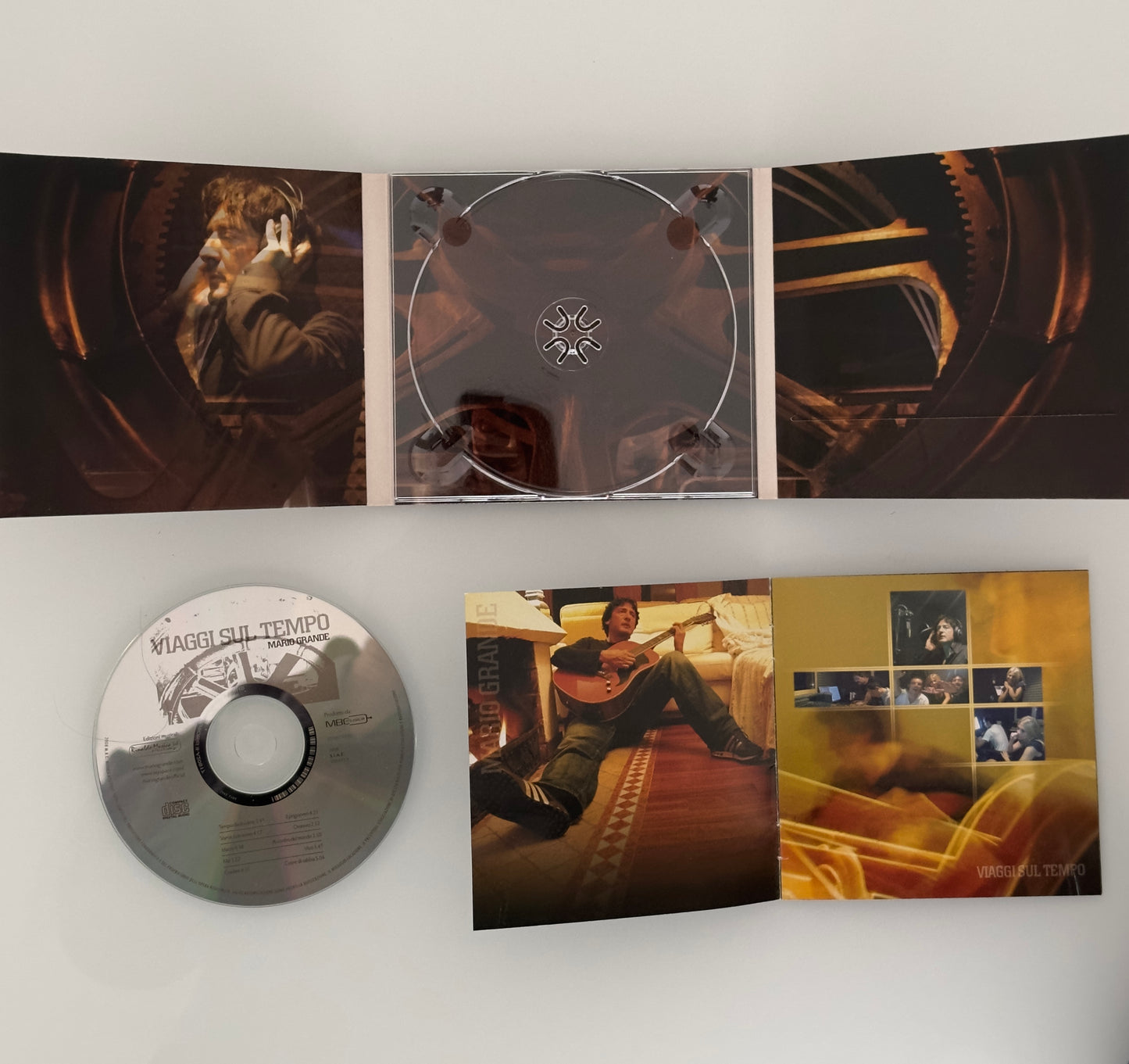 CD Viaggi sul tempo - Mario Grande - Digipack + Booklet